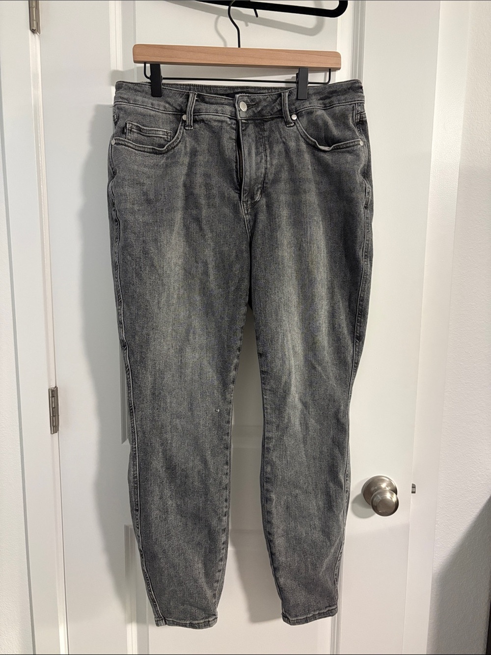 Judy Blue Women's Skinny Jeans in Washed Grey